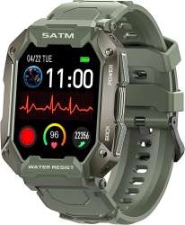 Buy AMAZTIM Smart Watches for MenWomen-5ATM/IP69K Waterproof Fitness ...