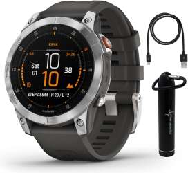 Buy Garmin EPIX (Gen 2) Premium Active Smartwatch with 1.3 in. AMOLED ...
