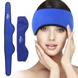 Buy Hilph®Head Ice Pack Wrap for Headache & Migraine Relief, Reusable ...