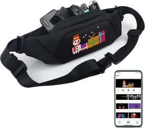Buy Led Fanny Packs with Bluetooth and Programmable, Crossbody