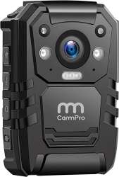 CammPro I826 Body Camera, 1296P HD Police Body Worn Camera Built-in ...