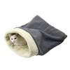 Cat Bed Cave Sleeping Bag, Pet Mat Self Warming Pad Sack for Cats and Small Dog Cat Bed Cave Sleeping Bag, Pet Mat Self Warming Pad Sack for Cats and Small Dog