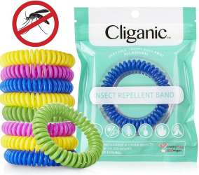 Cliganic Natural Mosquito Repellent Bracelet ** To view further for ...