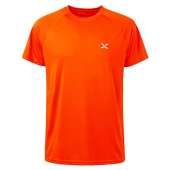 Corna Men's Summer Short Sleeve Moisture Wicking Performance Shirt Round Neck Quick Dry Lightweight Casual Athletic T-Shirts S