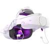 DESTEK QH2 Face Pressure-Free Head Strap, Compatible with Meta/Oculus Quest 2 | Includes... DESTEK QH2 Face Pressure-Free Head Strap, Compatible with Meta/Oculus Quest 2 | Includes...