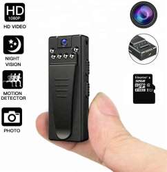 DEXILIO Mini Body Camera, Portable HD 1080P Wireless Wearable Video ...
