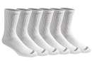 Dickies Men's Dri-tech Moisture Control Crew Socks Multipack, Solid White (6 Pairs), Shoe Size: 6-12 Dickies Men's Dri-tech Moisture Control Crew Socks Multipack, Solid White (6 Pairs), Shoe Size: 6-12
