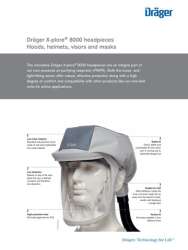 DRAGER X plore 8000 headpieces pi 9094581 en by Enormis d.o.o. - Issuu