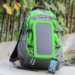 ECEEN® 7Watts Solar Backpack, Solar Panel Bag, Poly Materials, with ...
