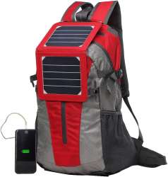 ECEEN Solar Backpack with External Frame Bag, 5 Watts Solar Panel ...