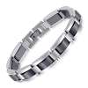 Feraco Mens Magnetic Bracelets Classic Balck Stainless Steel Magnets Bracelet Health Jewelry,... Feraco Mens Magnetic Bracelets Classic Balck Stainless Steel Magnets Bracelet Health Jewelry,...
