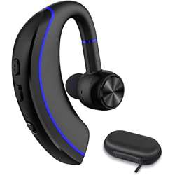 FIMITECH Bluetooth Headset, Wireless Earpiece V5.0 Ultralight Hands ...