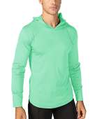 Fishing Shirts for Men Swim Shirts for Men Hooded Shirts for Men for Men Dry Fit Long Sleeve Shirts Men Athletic Shirts For Men Mint Green