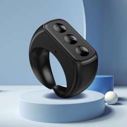 Frusde TIK Tok Bluetooth Remote Control Page Turner with Ring Design ...