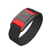 Heart Rate Monitor Armband, Bluetooth ANT+ Optical Heart Rate Sensor Arm Band, R