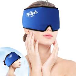 Hilph®Head Ice Pack Migraine Ice Head Wrap, Large Gel Cold Pack ...