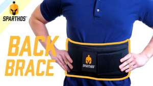 How to Use Sparthos Back Brace - Support, Compression and