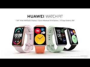 Huawei Watch Fit Official Introduction - YouTube