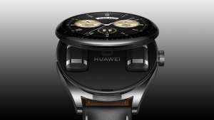 Huawei's new smartwatch flips open to reveal tiny companion