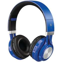 iLive IAHB56BU Bluetooth Wireless Headphone with Microphone, Blue ...
