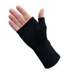 Infrared Fingerless Mitten Gloves - Light Hand Support for Pain