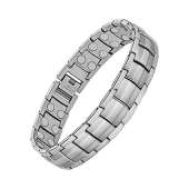 Jecanori Magnetic Bracelets for Men - Ultra Titanium Steel Men's Bracelet with Remove Tool & Jewellry Gift Box