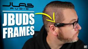 JLab JBuds Frames : Add Audio To Any Glasses! - YouTube