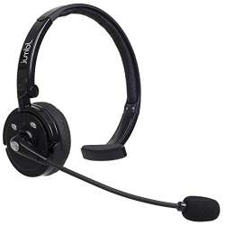 Jumbl BH21 Over the Head Hands Free Truckers Wireless Bluetooth Headset ...