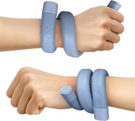 LACEUP Wearable Fitness Wrist Weight, 2 count, University Blue, 16-oz ...