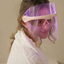 LED Face Shield - Light Therapy Mask - Treating Acne & Fighting Aging