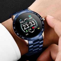 LG71E LIGE Steel Band Smart Watch for Men - RetailBD