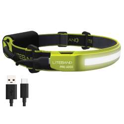 Liteband 1000-Lumen LED Rechargeable Headlamp (Battery Included