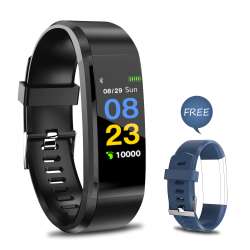 LUXMO Smart Watch Fitness Tracker Waterproof Activity Tracker with ...