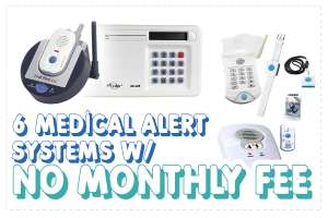 Medical Alert Systems No Monthly Fee - Top Picks | Smilng Senior