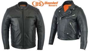 Men's Daniel Smart Leather Motorcycle Jackets