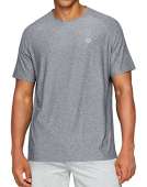 Men's Dry Fit Short Sleeve T-Shirt Crewneck Lightweight Tee Shirts for Men Workout Athletic Casual