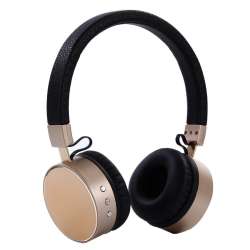 Metal Wireless Bluetooth headphones BT009 for music sport game headset ...