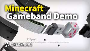 Minecraft Gameband Demo - YouTube