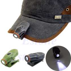 Mini LED Headlight Headlamp Flashlight Cap Hat Torch Head Light Lamp ...