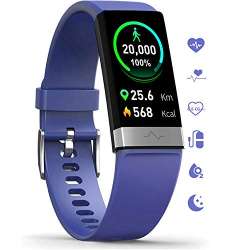 MorePro Fitness Activity Tracker Heart Rate Blood Pressure Monitor