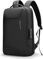 Muzee Mark ryden Anti-Theft Laptop Backpack Men, 15.6 Inch Slim ...