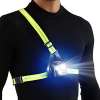 Night Running Lights for Runners, LED Chest Lamps with Reflective Vest Gear and Rechargeable... Night Running Lights for Runners, LED Chest Lamps with Reflective Vest Gear and Rechargeable...