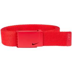 Nike - Nike Women's Tech Essentials Web Golf Belt (Varsity Red, One ...