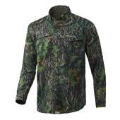 Nomad Men's Shadowleaf Mossy Oak Camo Print Stretch-Lite Long Sleeve Camouflage Medium