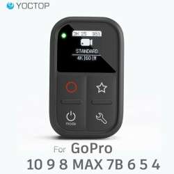 Oled Screen Remote Control GoPro 10 9 8 Max 7B 6 5 with Stick