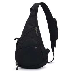 Peicees Sling Bag for Men Women Shoulder Bag Backpack Strap