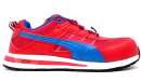 PUMA Mens Kickflip Red Low Composite Toe Safety Work Shoes Size US 8 M EU 41