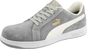 PUMA Safety Men's Iconic Suede Low SD Work Shoes Composite Toe