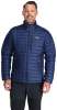 Rab Men's Microlight Down Jacket for Hiking, Climbing, and Skiing - Deep Ink (Marmalade) - Large Rab Men's Microlight Down Jacket for Hiking, Climbing, and Skiing - Deep Ink (Marmalade) - Large