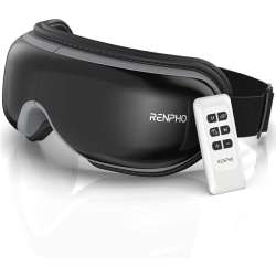 RENPHO 2.0 - Eye Massager with Remote Control & Heat, Compression ...